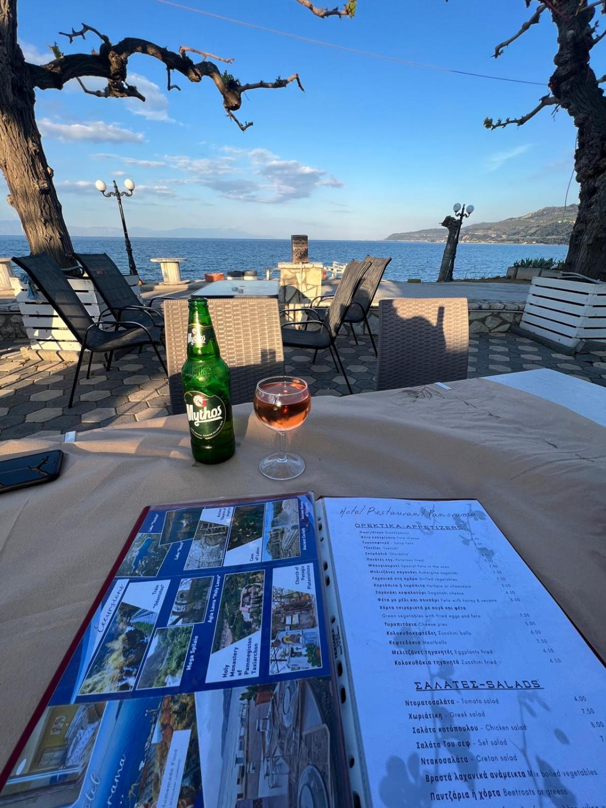 Panorama Hotel - Restaurant Diakopto Luaran gambar